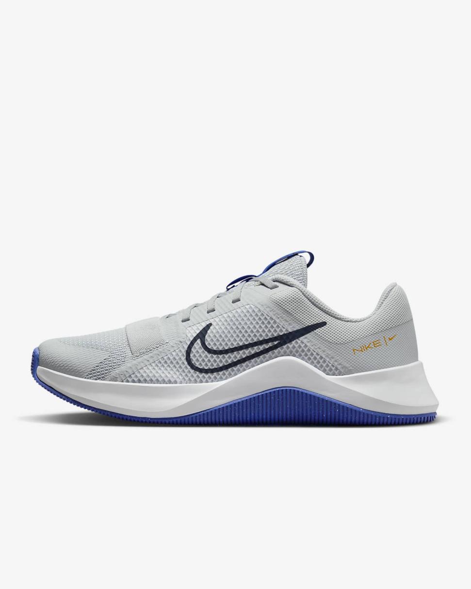 Nike MC Trainer 2 Pure Platinum/Racer Blue/White/Obsidian | Mens Nike Training & Gym