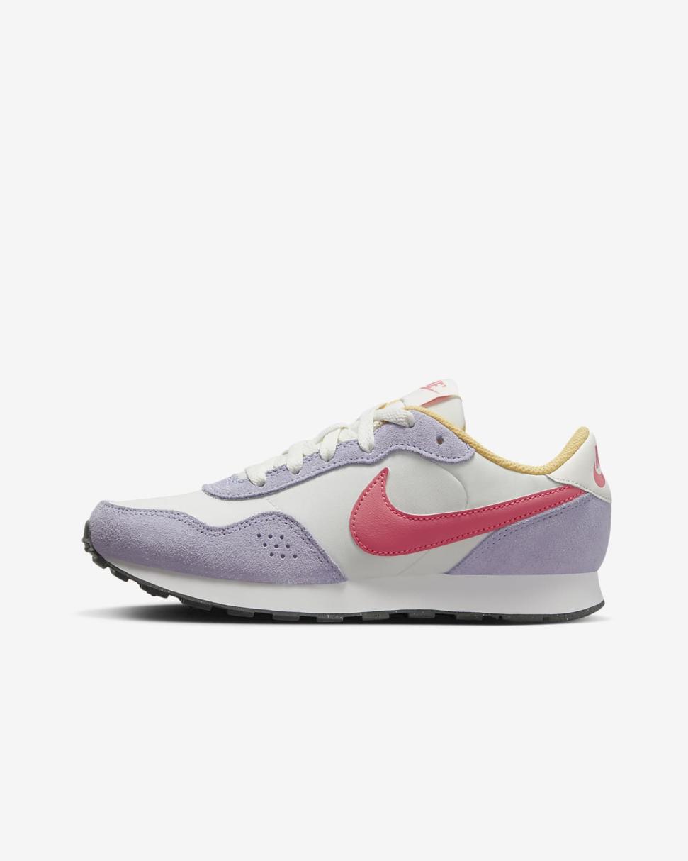 Nike MD Valiant Indigo Haze/Sail/Topaz Gold/Sea Coral | Kids Nike Lifestyle