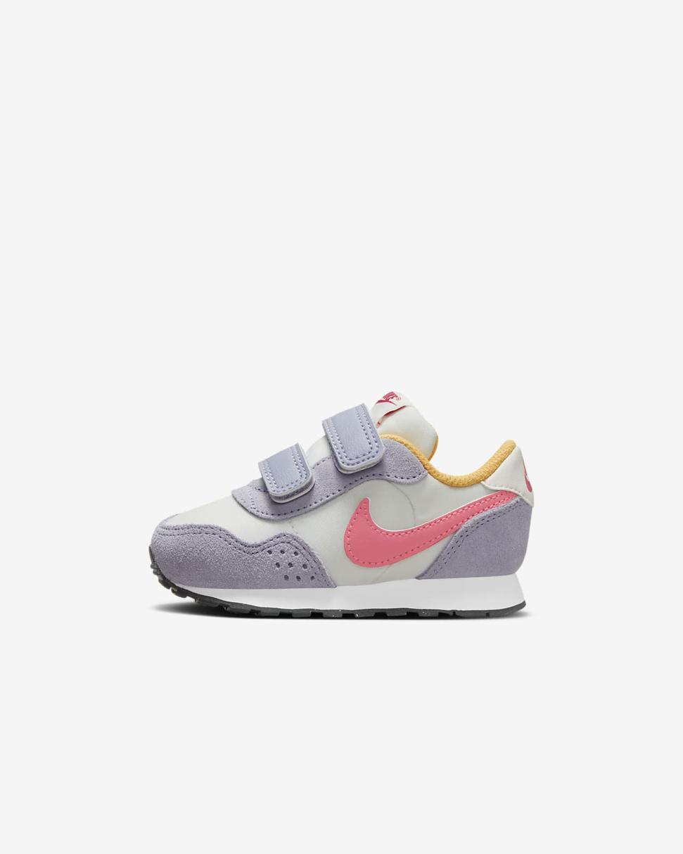 Nike MD Valiant Indigo Haze/Sail/Topaz Gold/Sea Coral | Kids Nike Lifestyle