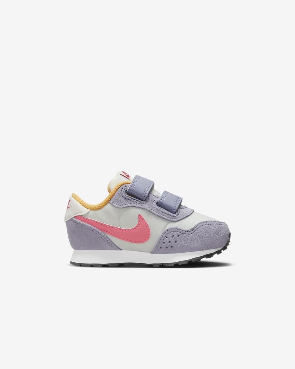 Nike MD Valiant Indigo Haze/Sail/Topaz Gold/Sea Coral | Kids Nike Lifestyle