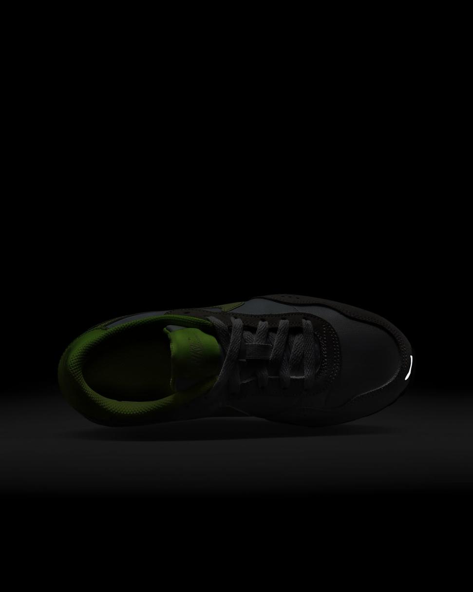 Nike MD Valiant Summit White/Volt/White/Barely Volt | Kids Nike Lifestyle