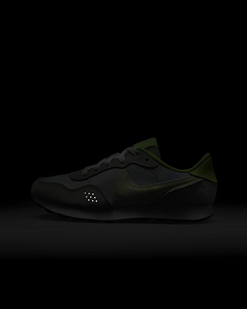 Nike MD Valiant Summit White/Volt/White/Barely Volt | Kids Nike Lifestyle