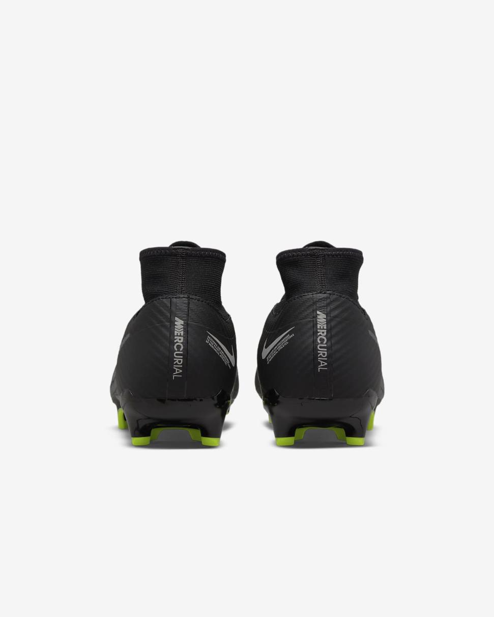 Nike Mercurial Superfly 9 Academy Black/Summit White/Volt/Dark Smoke Grey | Mens Nike Soccer