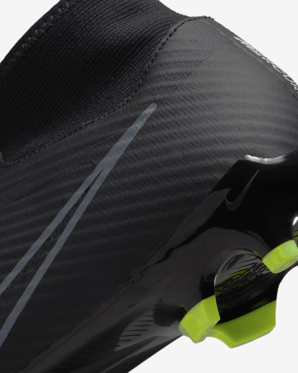 Nike Mercurial Superfly 9 Academy Black/Summit White/Volt/Dark Smoke Grey | Mens Nike Soccer