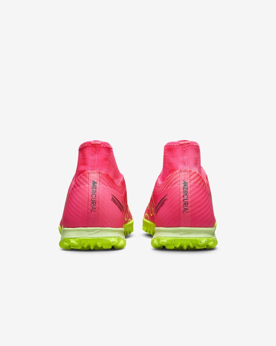 Nike Mercurial Superfly 9 Academy Pink Blast/Gridiron/Volt | Mens Nike Soccer