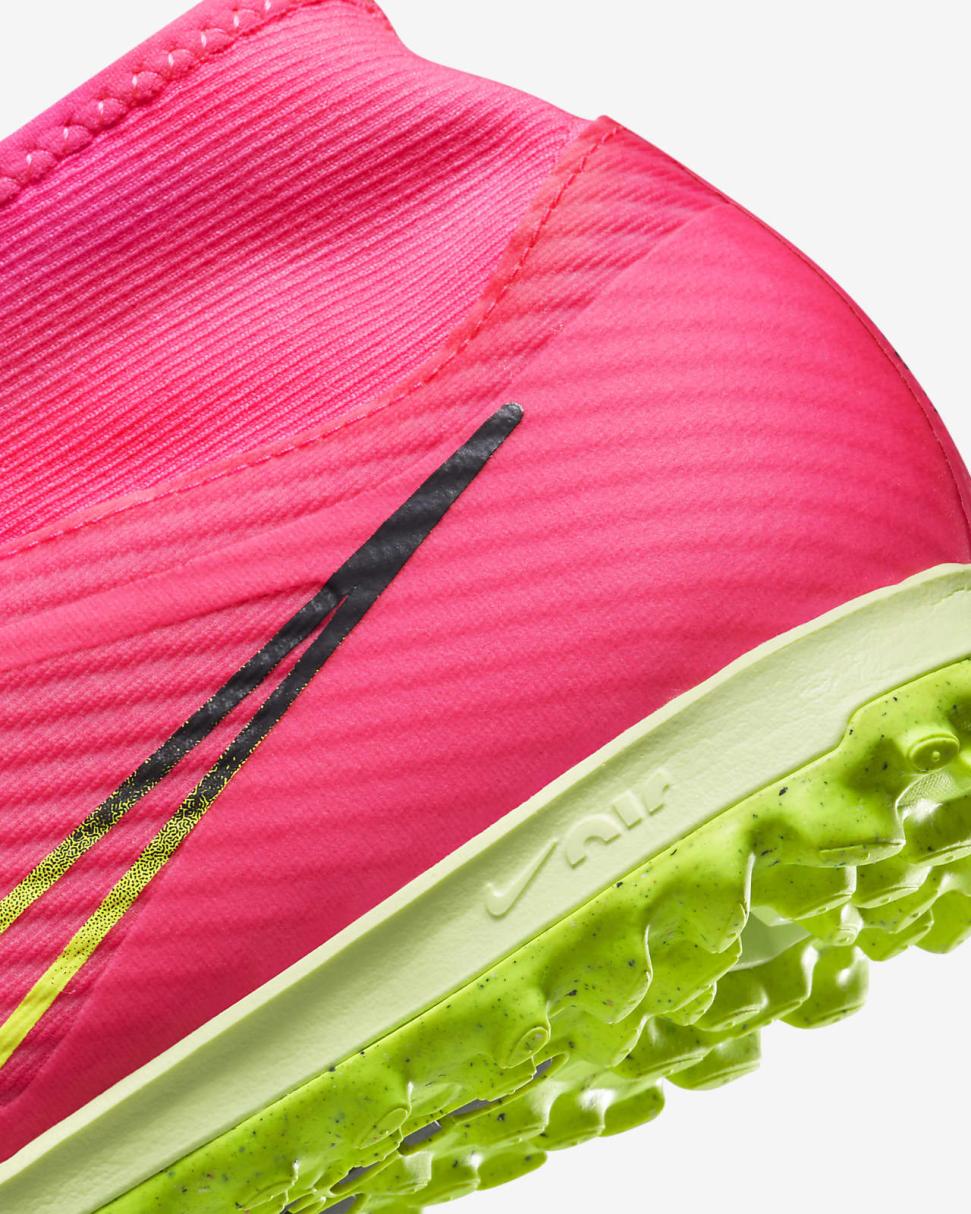 Nike Mercurial Superfly 9 Academy Pink Blast/Gridiron/Volt | Mens Nike Soccer