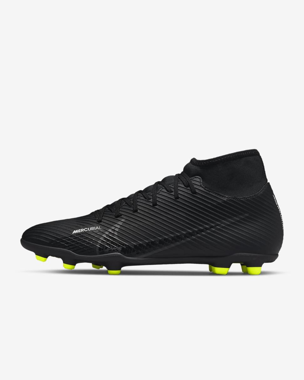 Nike Mercurial Superfly 9 Club Black/Summit White/Volt/Dark Smoke Grey | Mens Nike Soccer