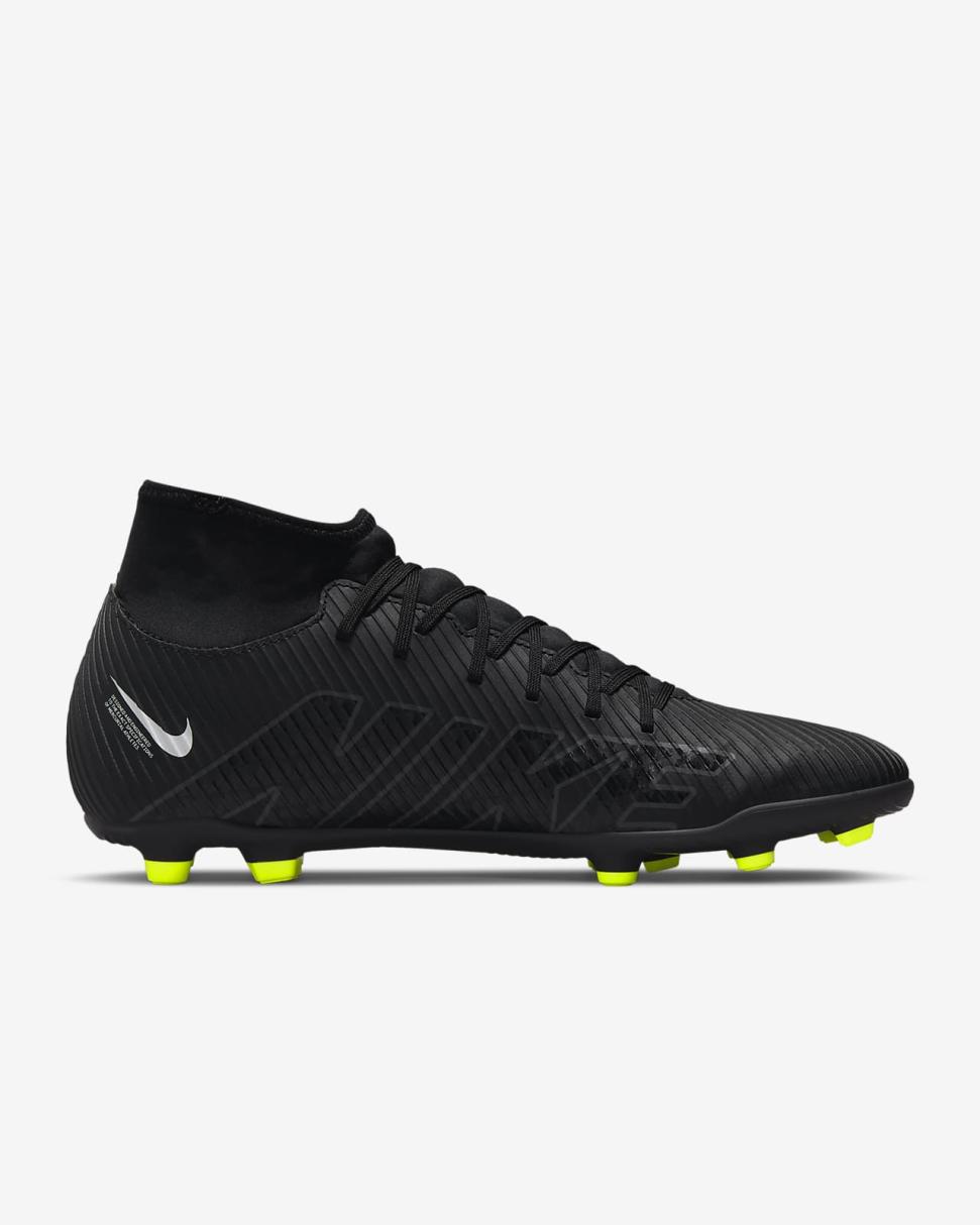Nike Mercurial Superfly 9 Club Black/Summit White/Volt/Dark Smoke Grey | Mens Nike Soccer
