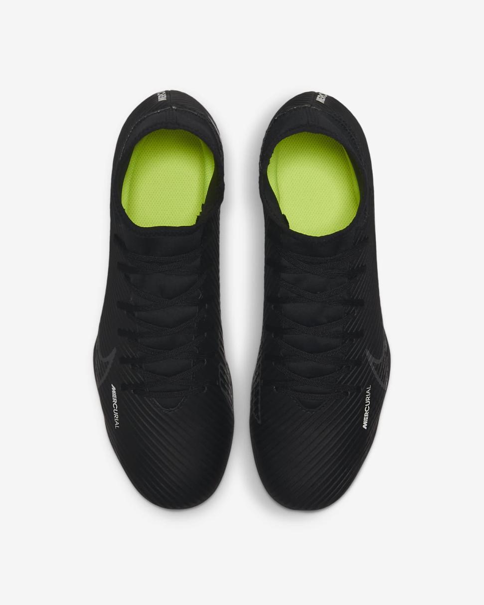 Nike Mercurial Superfly 9 Club Black/Summit White/Volt/Dark Smoke Grey | Mens Nike Soccer