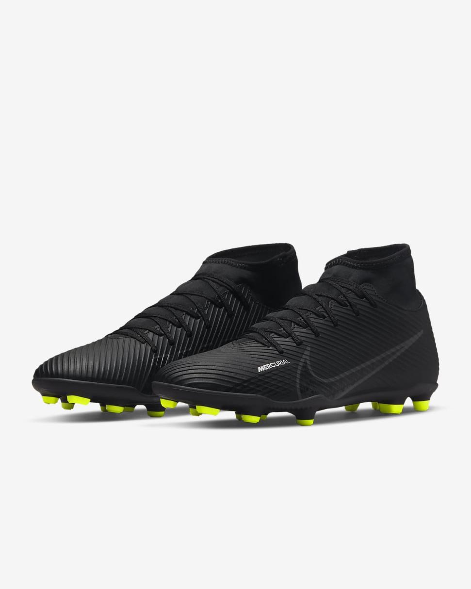 Nike Mercurial Superfly 9 Club Black/Summit White/Volt/Dark Smoke Grey | Mens Nike Soccer