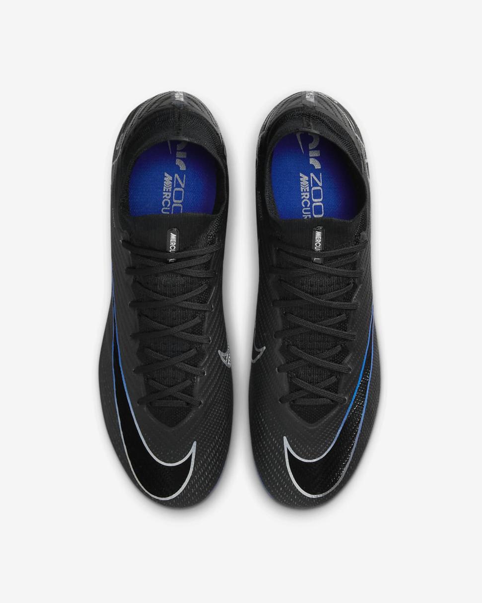 Nike Mercurial Superfly 9 Elite Black/Hyper Royal/Chrome | Mens Nike Soccer