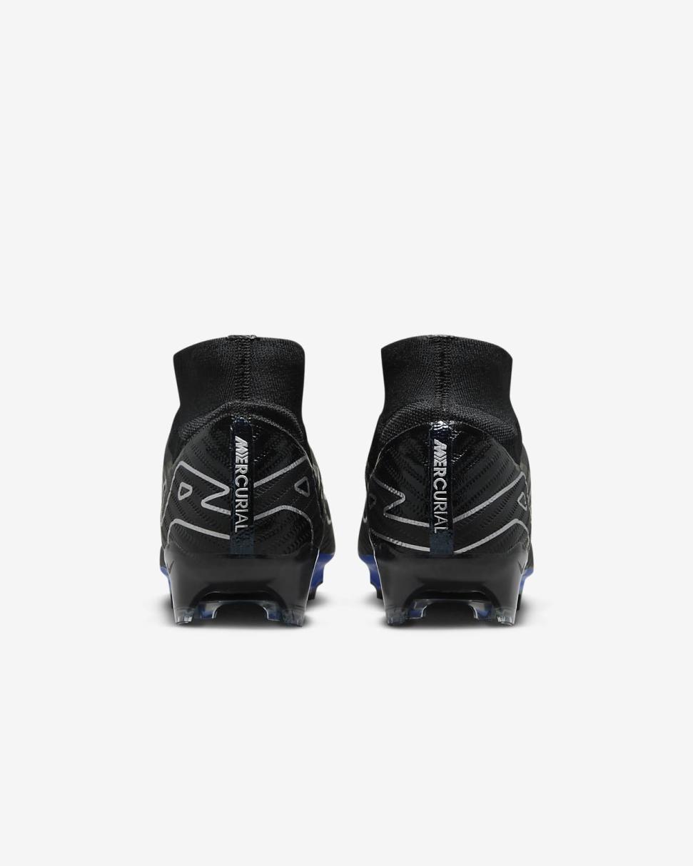 Nike Mercurial Superfly 9 Elite Black/Hyper Royal/Chrome | Mens Nike Soccer