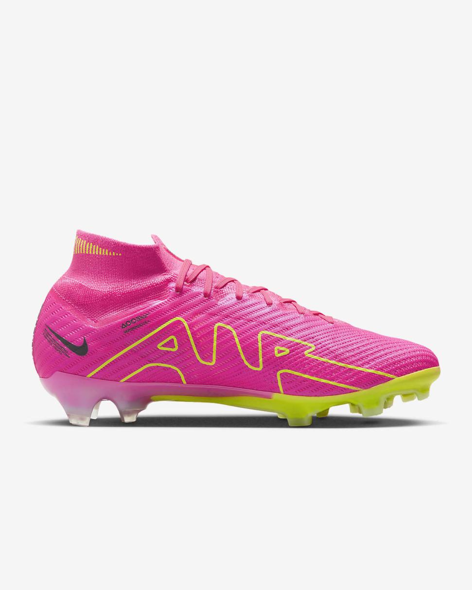Nike Mercurial Superfly 9 Elite Pink Blast/Gridiron/Volt | Mens Nike Soccer