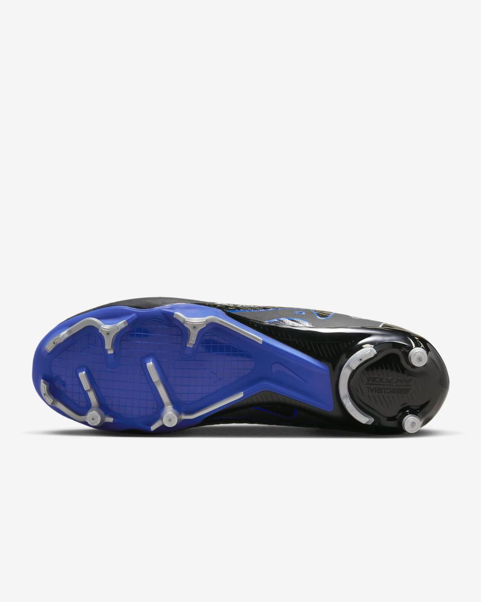 Nike Mercurial Vapor 15 Academy Black/Hyper Royal/Chrome | Mens Nike Soccer