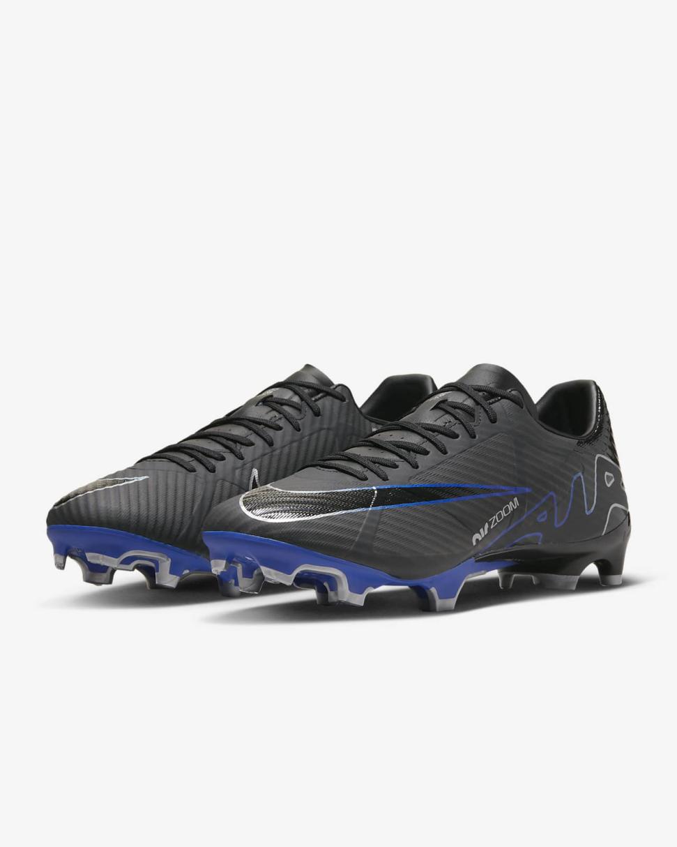 Nike Mercurial Vapor 15 Academy Black/Hyper Royal/Chrome | Mens Nike Soccer