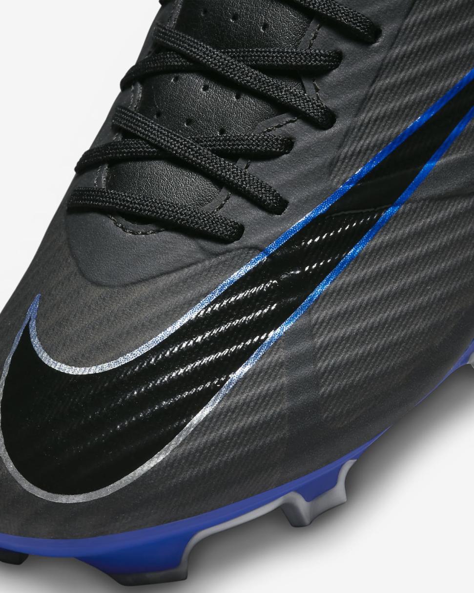 Nike Mercurial Vapor 15 Academy Black/Hyper Royal/Chrome | Mens Nike Soccer