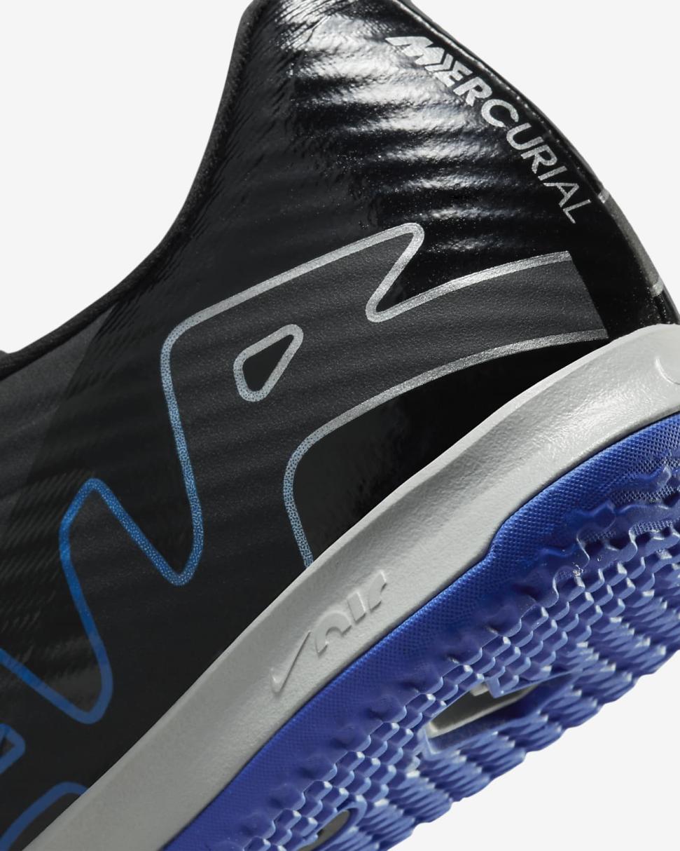 Nike Mercurial Vapor 15 Academy Black/Hyper Royal/Chrome | Mens Nike Soccer
