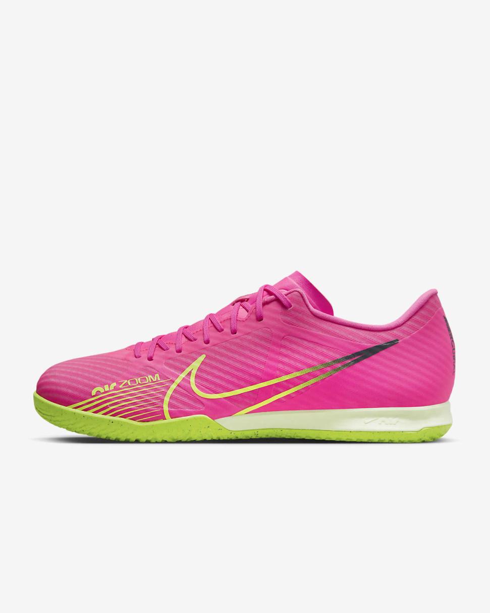 Nike Mercurial Vapor 15 Academy Pink Blast/Gridiron/Volt | Mens Nike Soccer