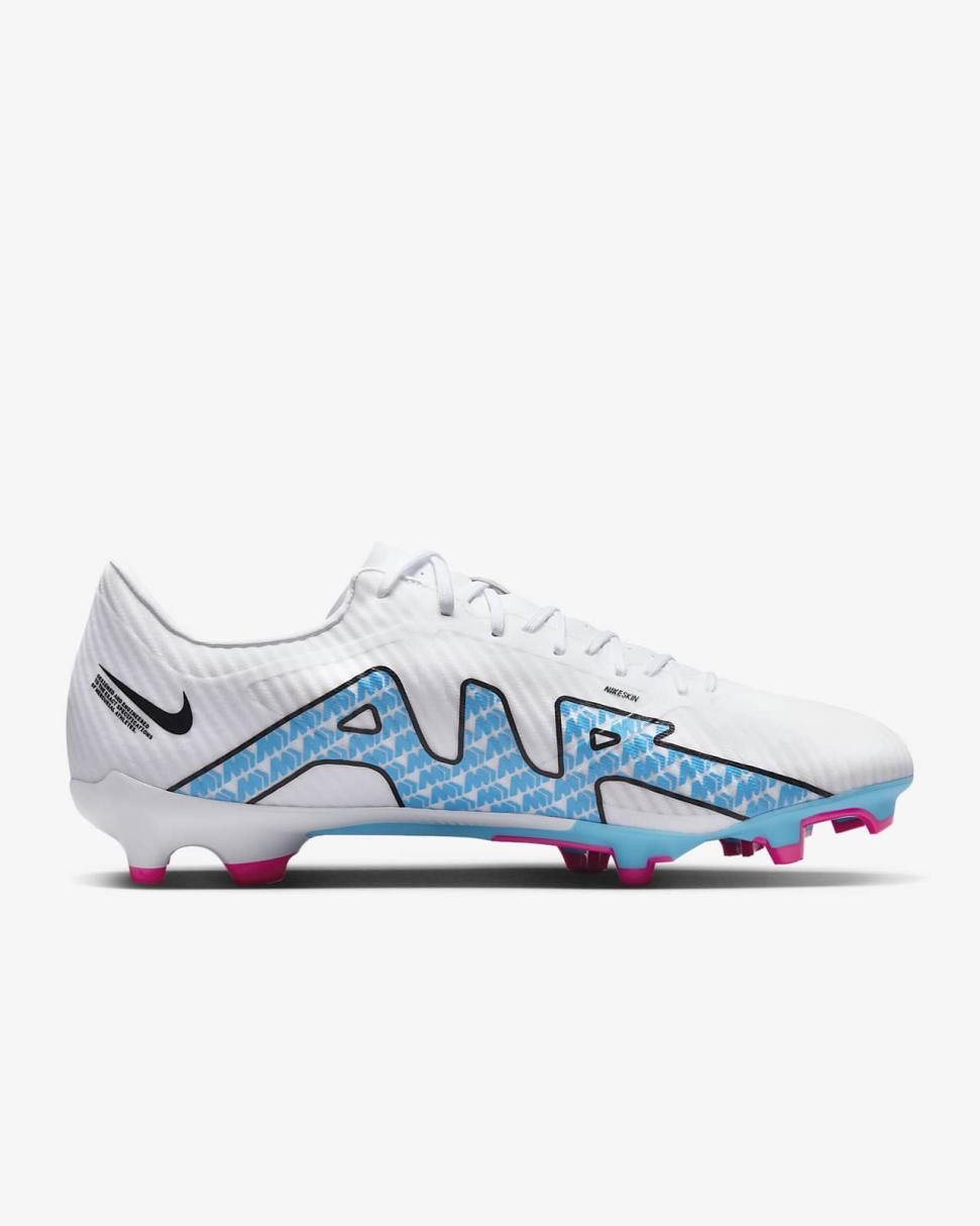 Nike Mercurial Vapor 15 Academy White/Hot Punch/Coconut Milk/Baltic Blue | Mens Nike Soccer