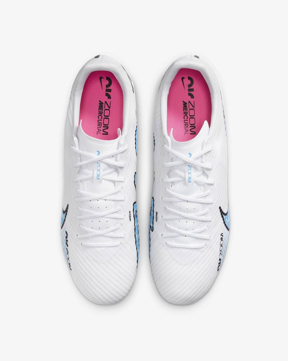 Nike Mercurial Vapor 15 Academy White/Hot Punch/Coconut Milk/Baltic Blue | Mens Nike Soccer