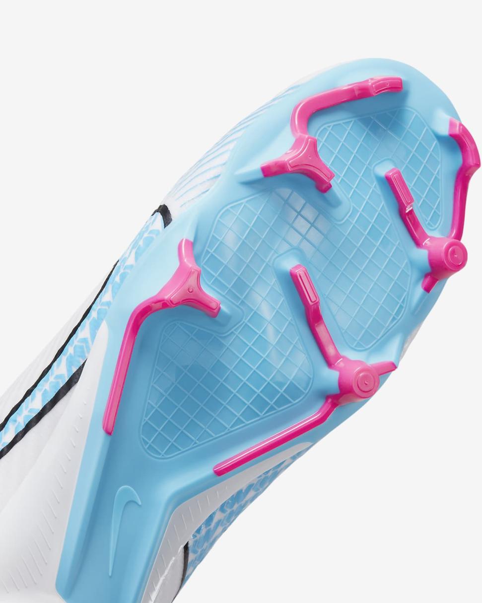 Nike Mercurial Vapor 15 Academy White/Hot Punch/Coconut Milk/Baltic Blue | Mens Nike Soccer