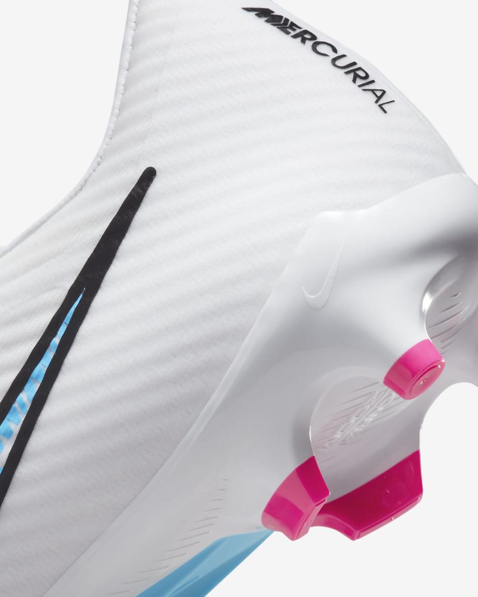 Nike Mercurial Vapor 15 Academy White/Hot Punch/Coconut Milk/Baltic Blue | Mens Nike Soccer