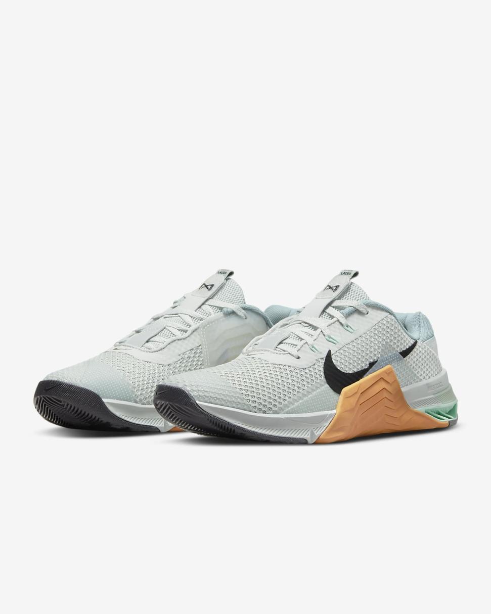 Nike Metcon 7 Light Silver/Desert Ochre/Dusty Sage/Black | Mens Nike Training & Gym