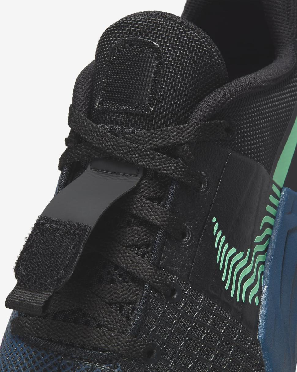 Nike Metcon 8 Black/Valerian Blue/Vivid Purple/Green Glow | Womens Nike Training & Gym