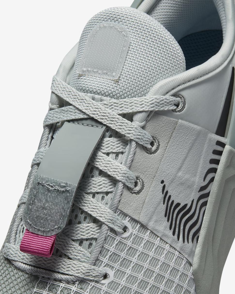 Nike Metcon 8 FlyEase Light Silver/Mica Green/Cosmic Fuchsia/Black | Womens Nike Training & Gym