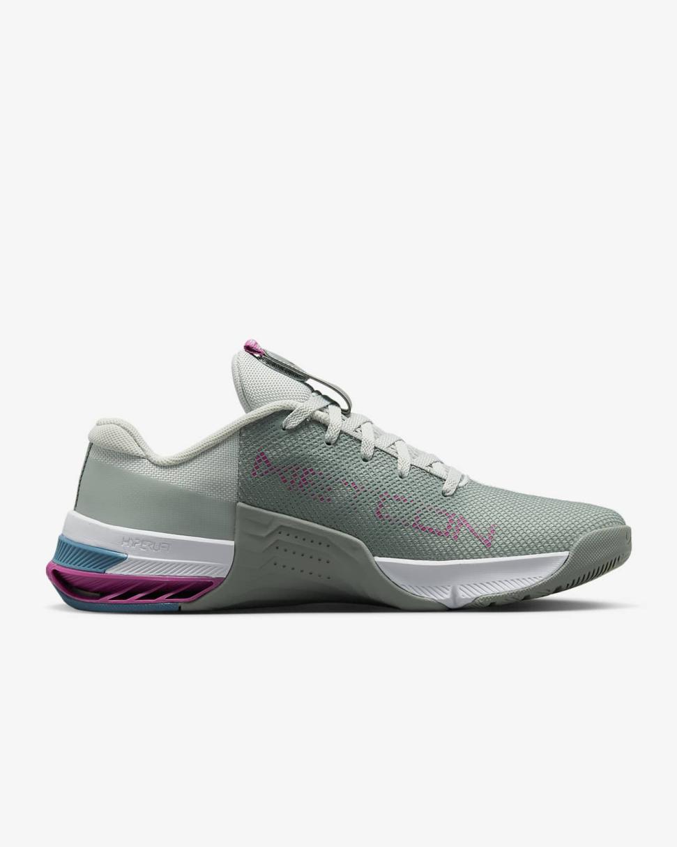Nike Metcon 8 Light Silver/Mica Green/Cosmic Fuchsia/Black | Womens Nike Training & Gym
