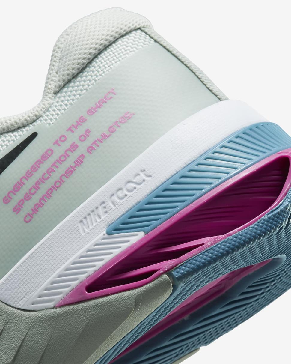 Nike Metcon 8 Light Silver/Mica Green/Cosmic Fuchsia/Black | Womens Nike Training & Gym