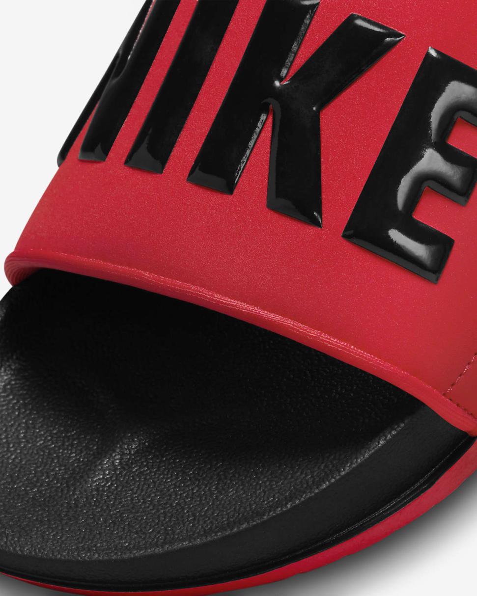 Nike Offcourt Black/University Red/Black | Mens/Womens Nike Lifestyle