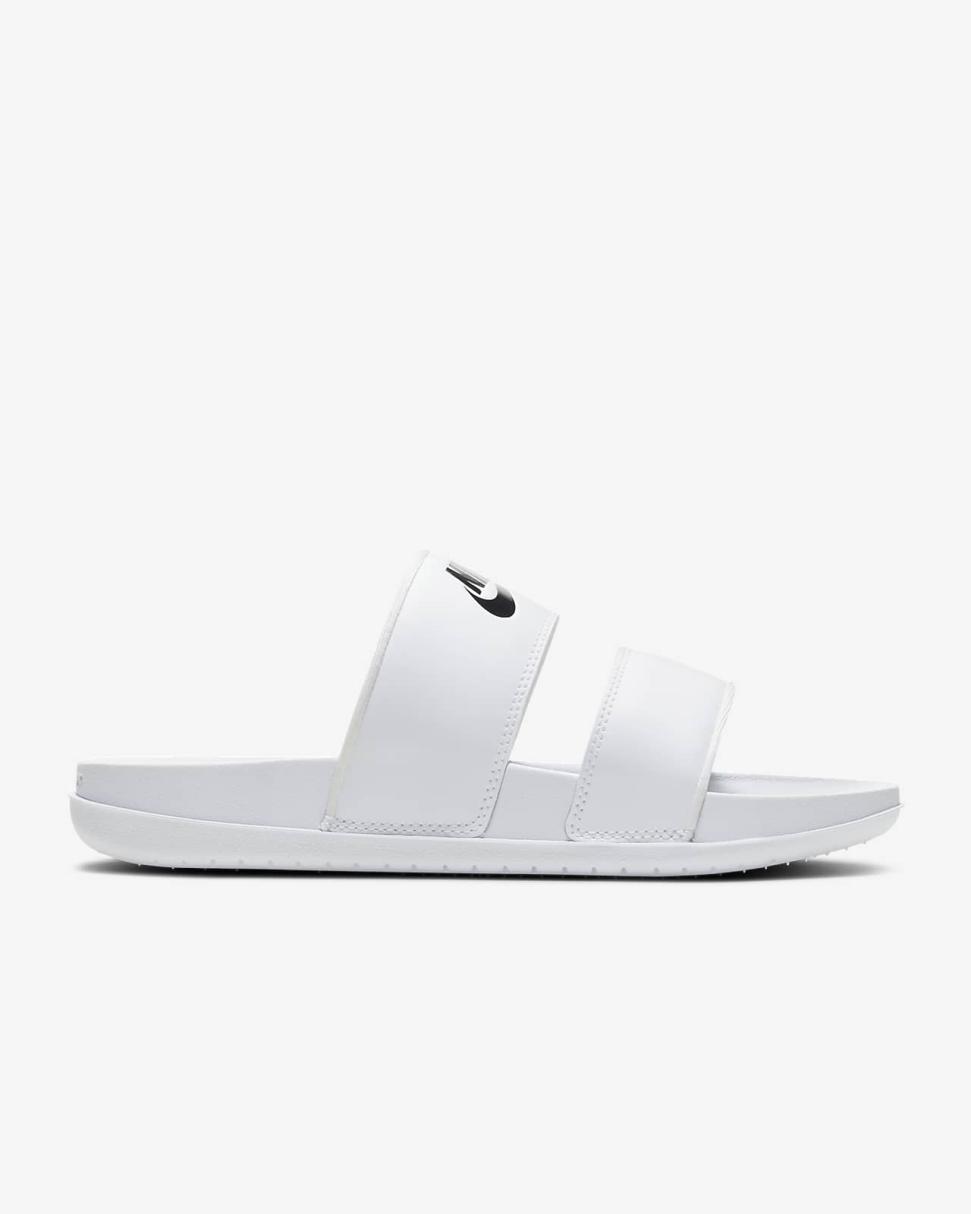 Nike Offcourt Duo White/White/Black | Womens Nike Lifestyle