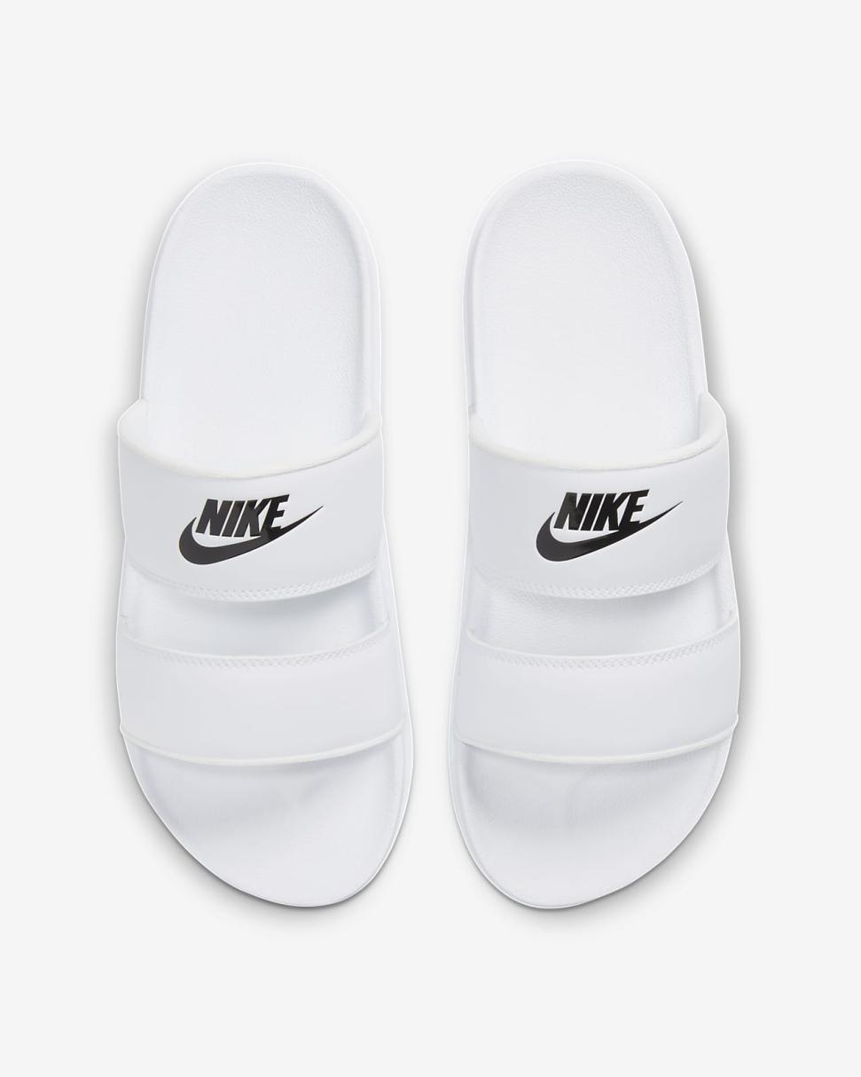 Nike Offcourt Duo White/White/Black | Womens Nike Lifestyle