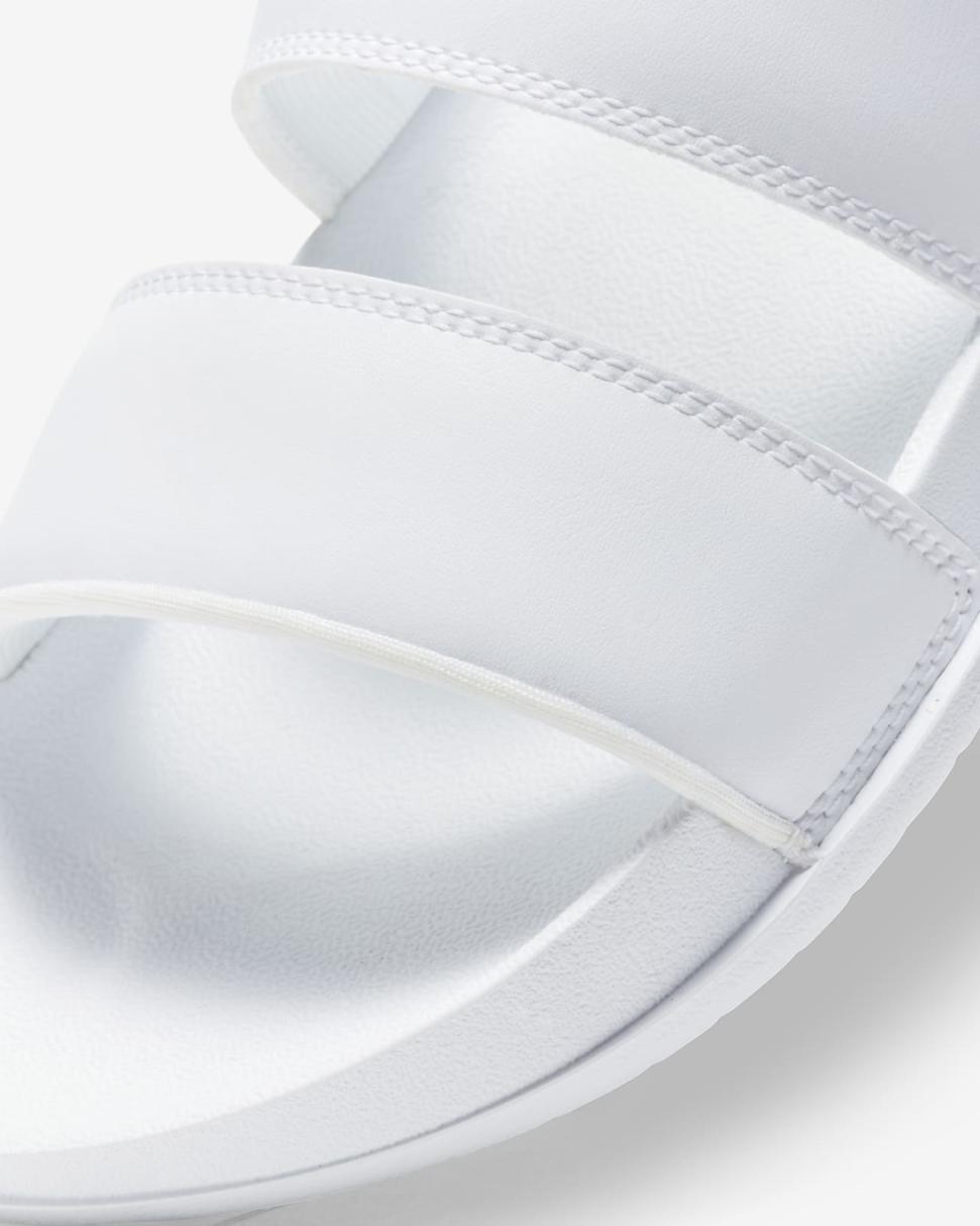 Nike Offcourt Duo White/White/Black | Womens Nike Lifestyle