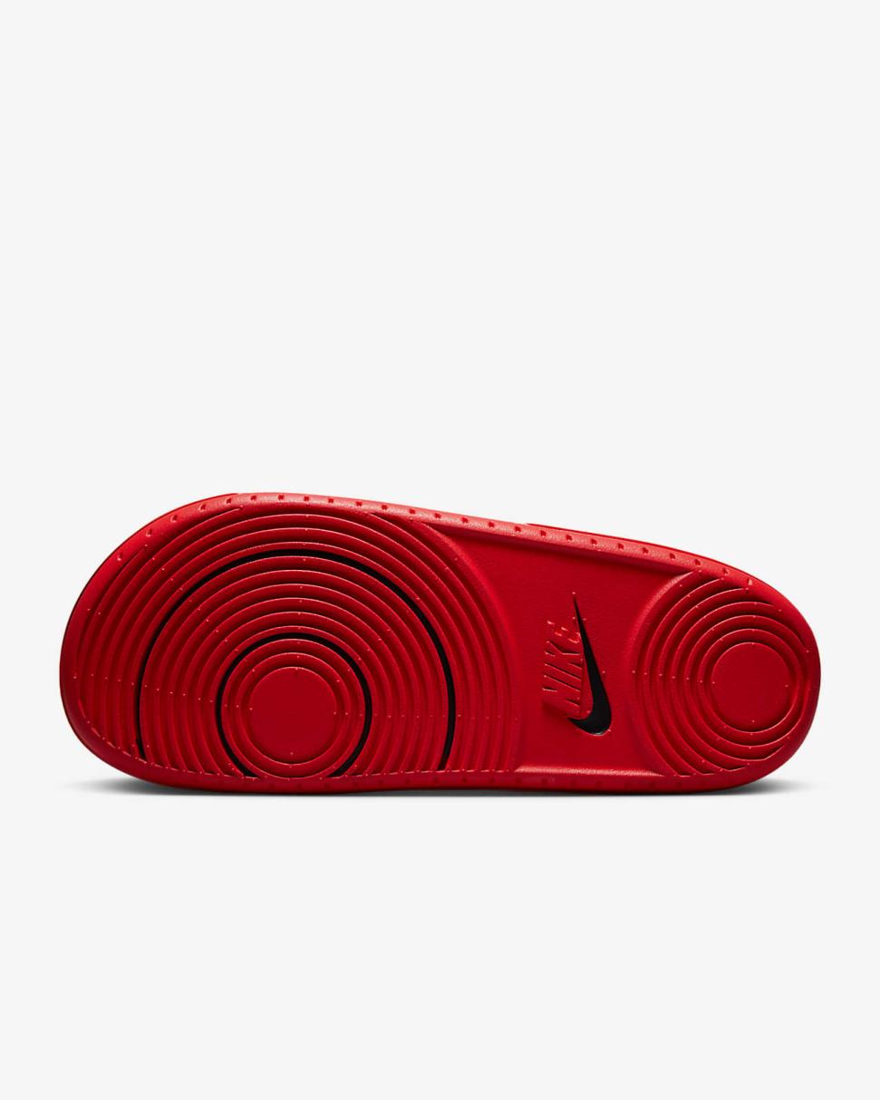 Nike Offcourt (Georgia) Black/University Red/White | Mens Nike Slides