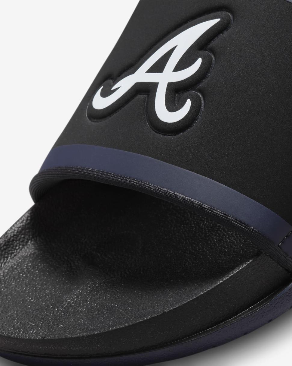 Nike Offcourt (MLB Atlanta Braves) Black/College Navy/White | Mens Nike Slides