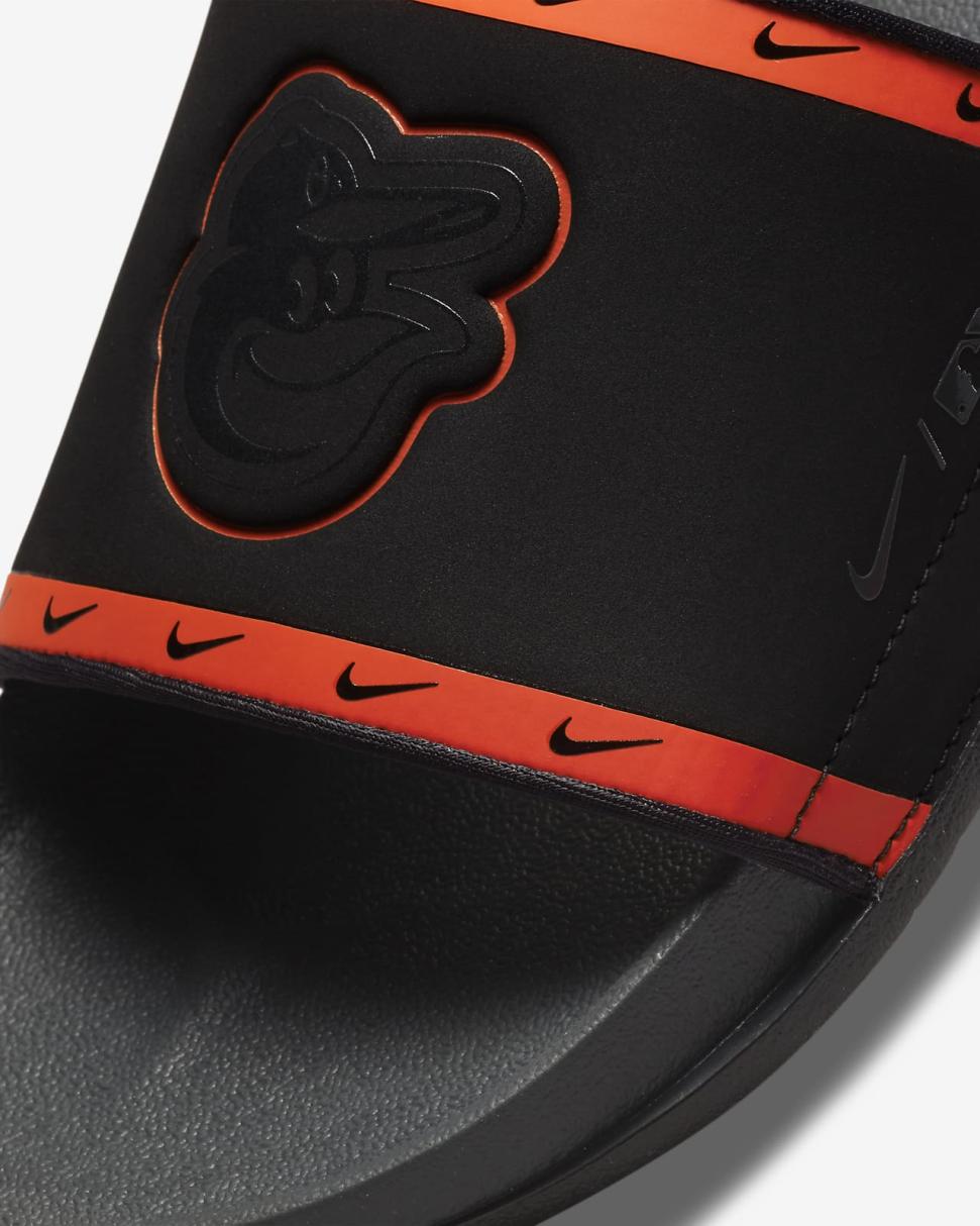 Nike Offcourt (MLB Baltimore Orioles) Black/Team Orange/Black/Anthracite | Mens Nike Slides