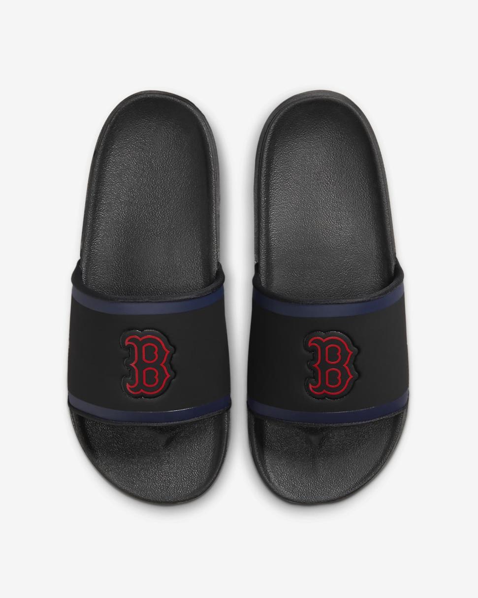Nike Offcourt (MLB Boston Red Sox) Black/College Navy/Sport Red | Mens Nike Slides