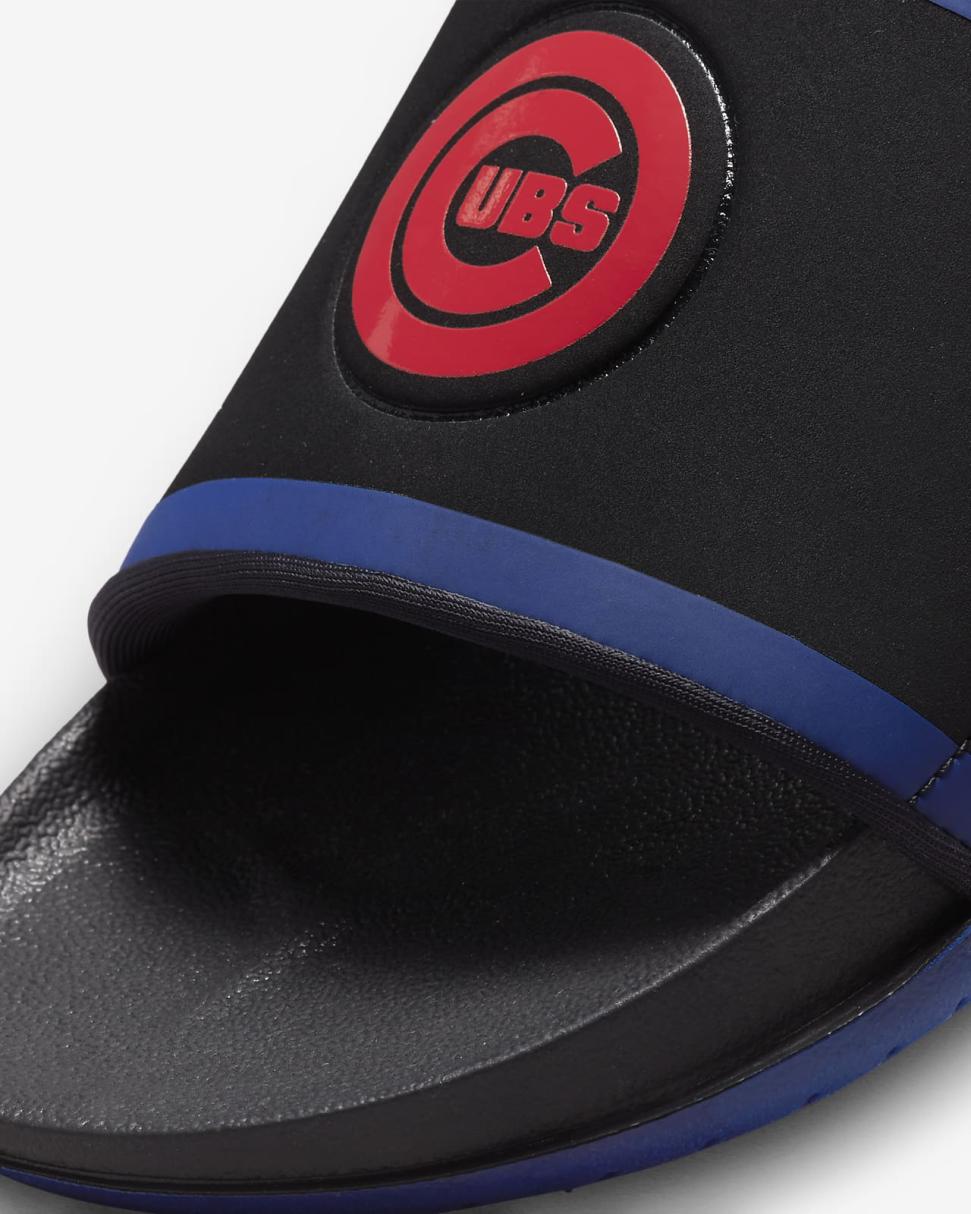 Nike Offcourt (MLB Chicago Cubs) Black/Deep Royal Blue/Sport Red | Mens Nike Slides