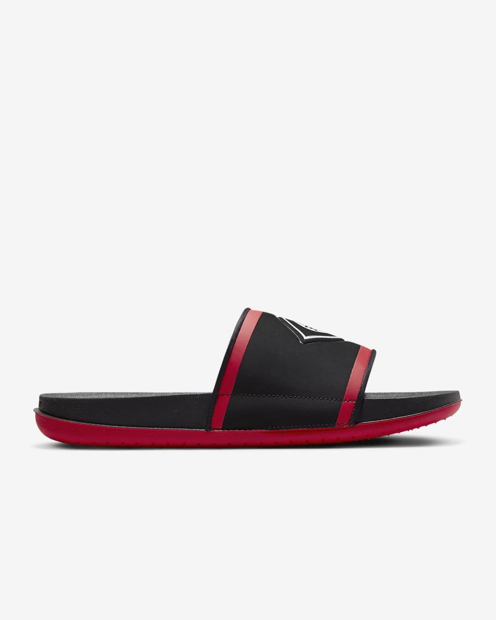 Nike Offcourt (MLB Cincinnati Reds) Black/Sport Red/White | Mens Nike Slides