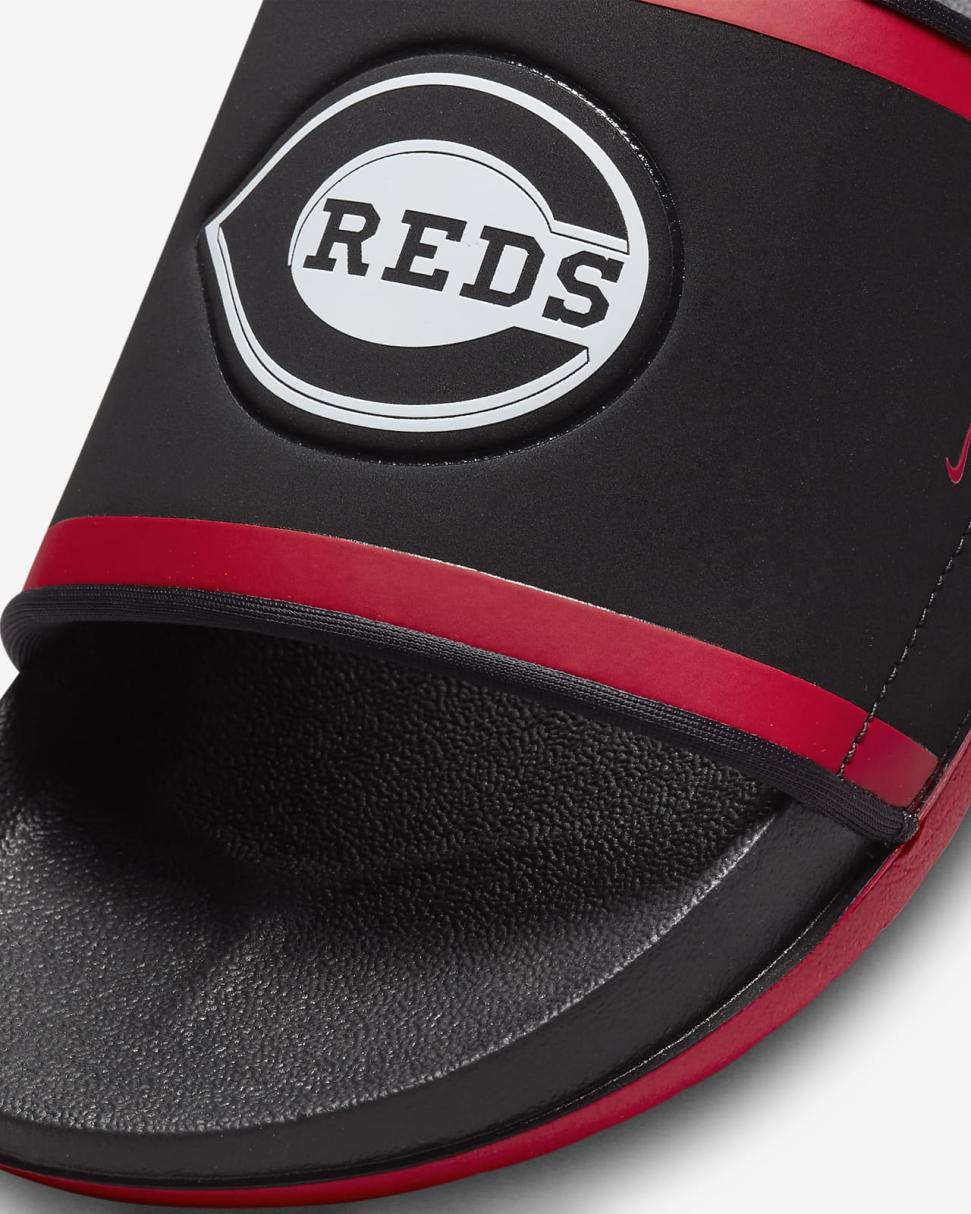 Nike Offcourt (MLB Cincinnati Reds) Black/Sport Red/White | Mens Nike Slides