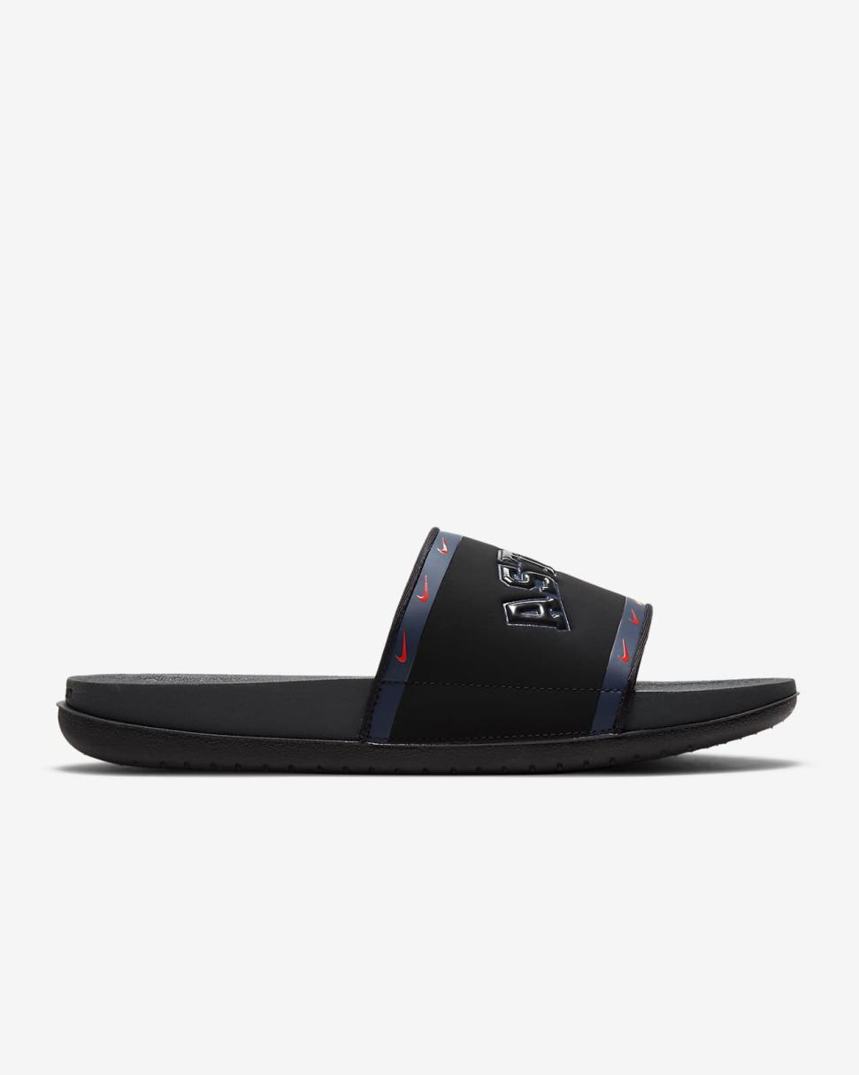 Nike Offcourt (MLB Houston Astros) Black/Midnight Navy/Team Orange/Anthracite | Mens Nike Slides