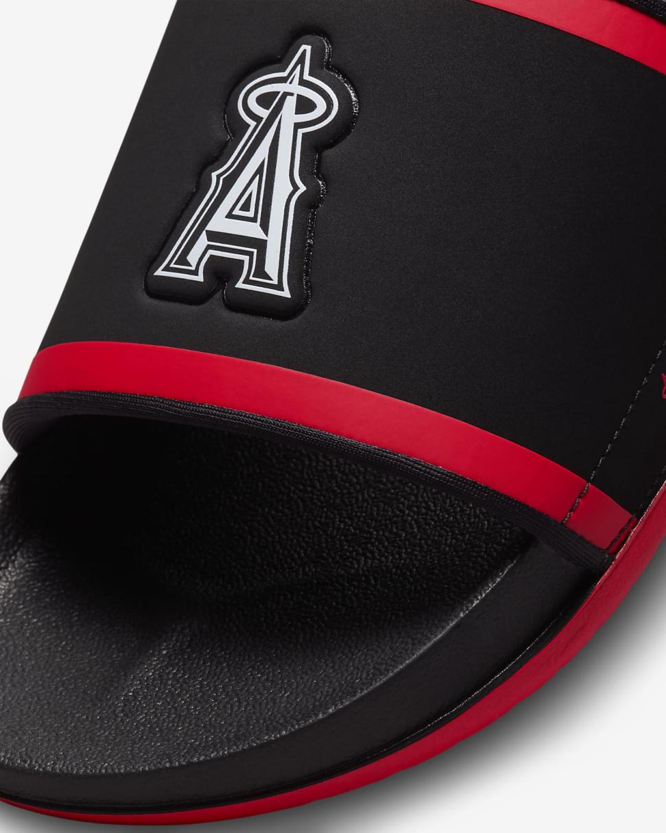 Nike Offcourt (MLB Los Angeles Angels) Black/Sport Red/White | Mens Nike Slides