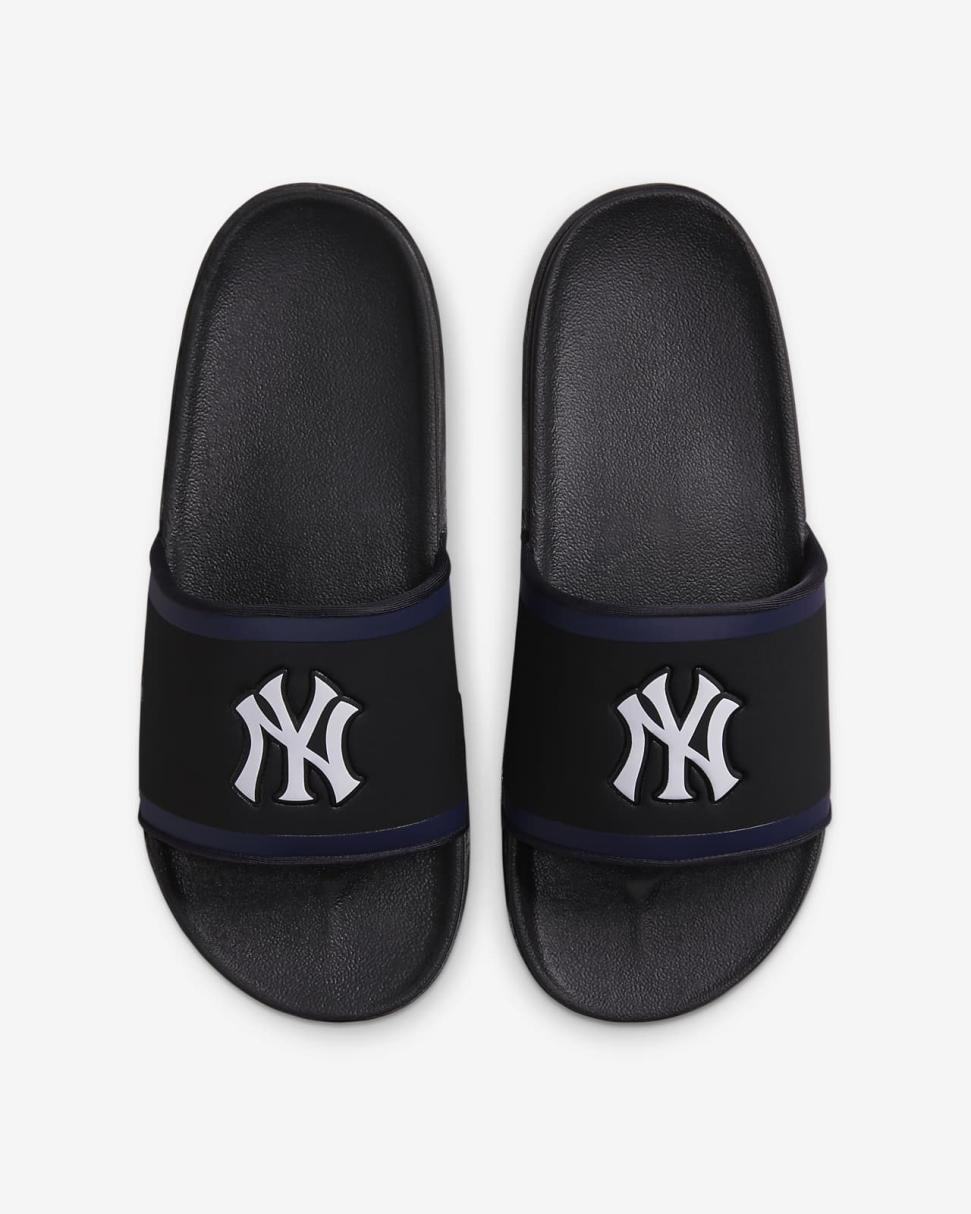 Nike Offcourt (MLB New York Yankees) Black/College Navy/White | Mens Nike Slides