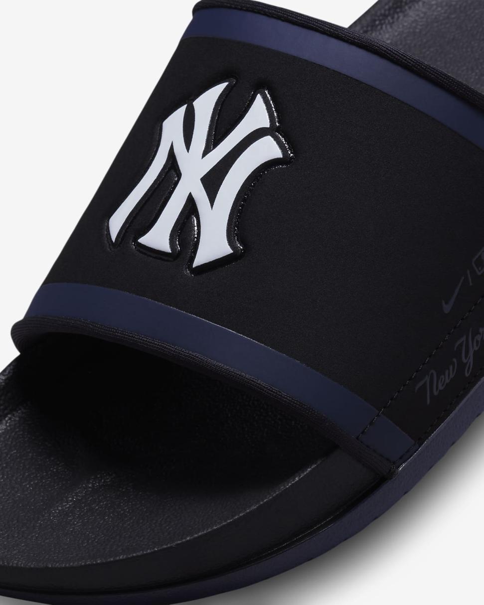 Nike Offcourt (MLB New York Yankees) Black/College Navy/White | Mens Nike Slides