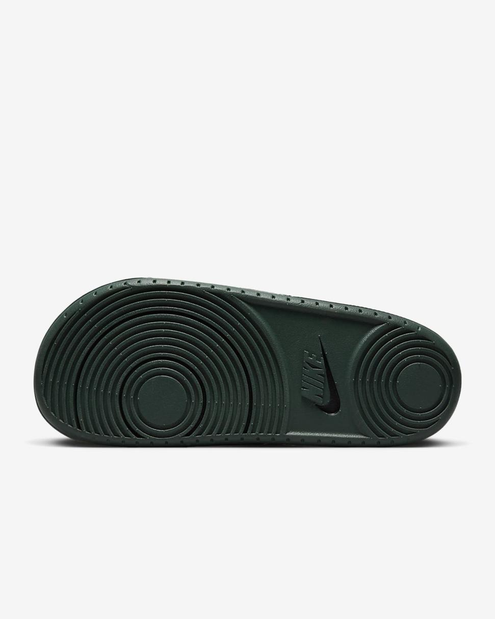 Nike Offcourt (MLB Oakland Athletics) Black/Pro Green/Sundown | Mens Nike Slides