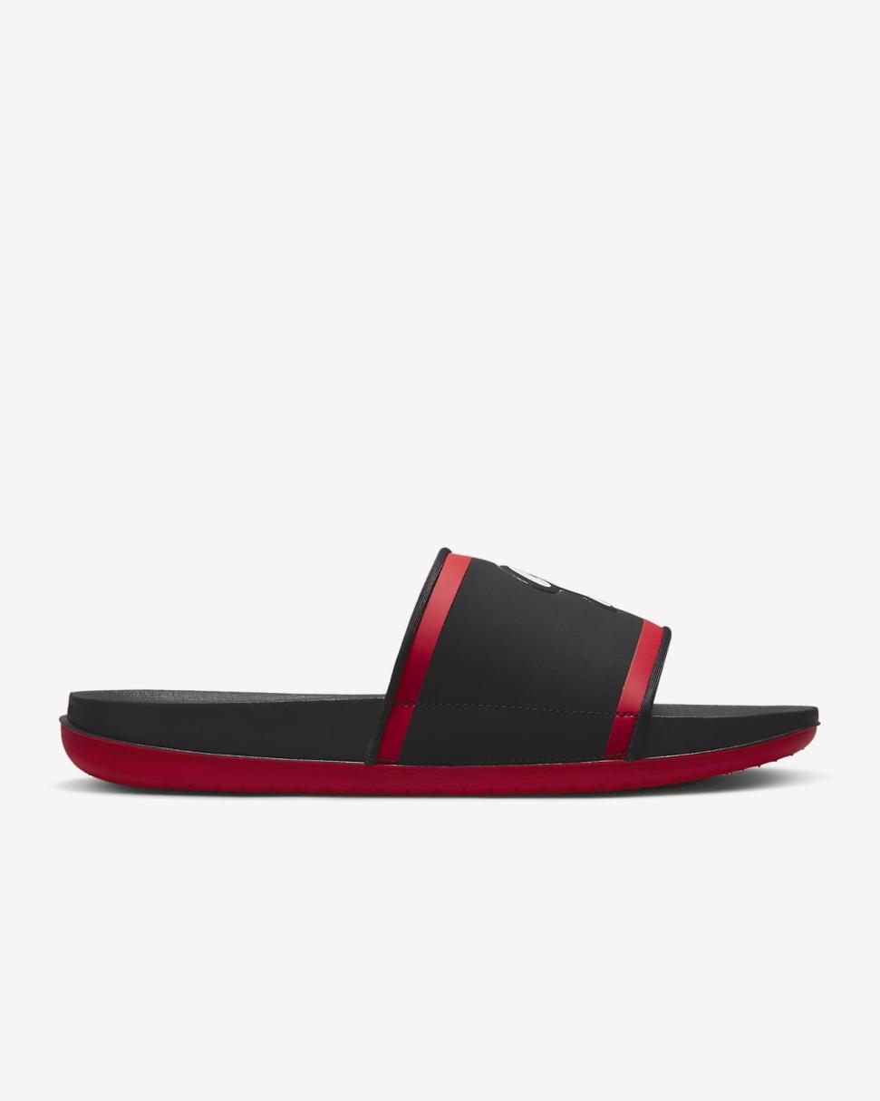 Nike Offcourt (MLB Philadelphia Phillies) Black/Sport Red/White | Mens Nike Slides