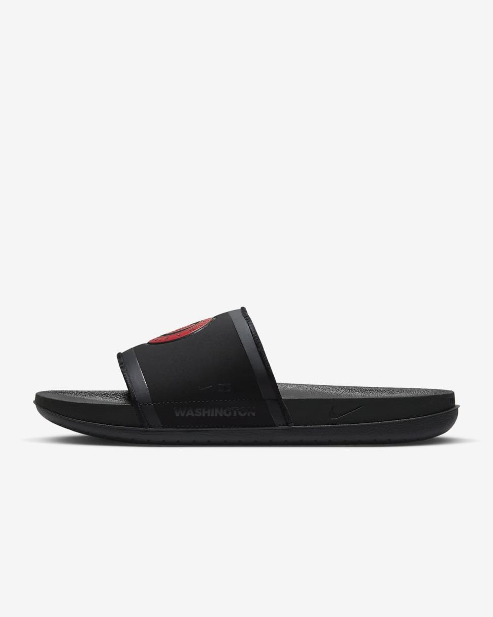 Nike Offcourt (MLB Washington Nationals) Black/Pitch Blue/Sport Red | Mens Nike Slides