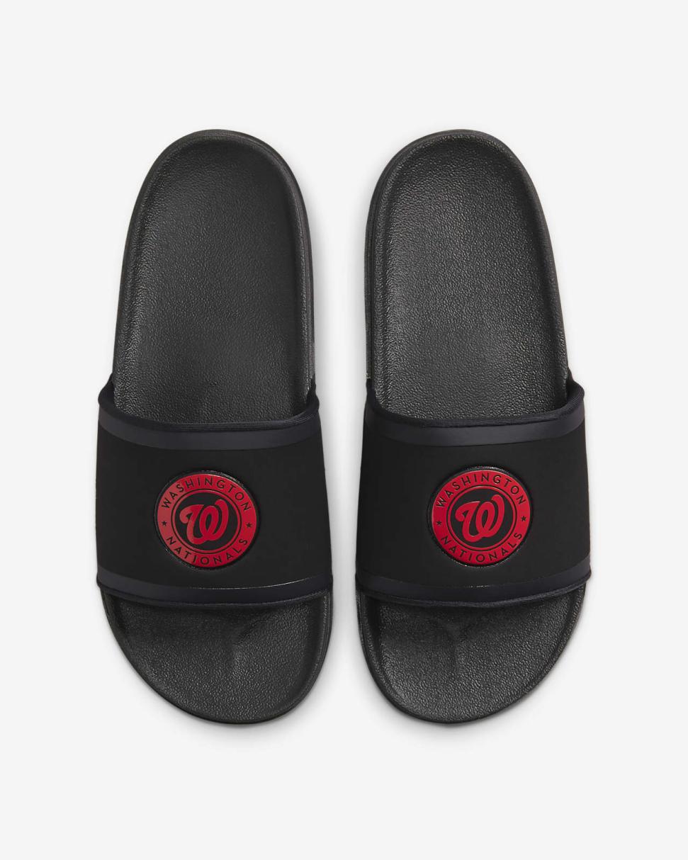 Nike Offcourt (MLB Washington Nationals) Black/Pitch Blue/Sport Red | Mens Nike Slides